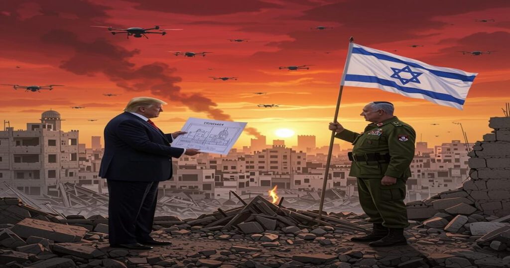 Gaza occupation conspiracy
